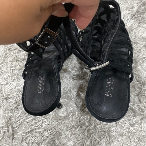 Michael Kors Womens Cage Heels (4inch heel) - Picture 3 of 8